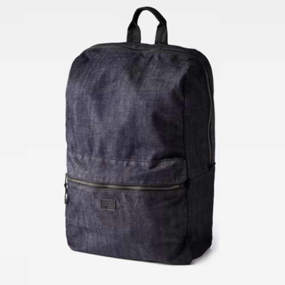 G-Star Estan Backpack Dark Denim Jean Classic Twill Weave Backpack